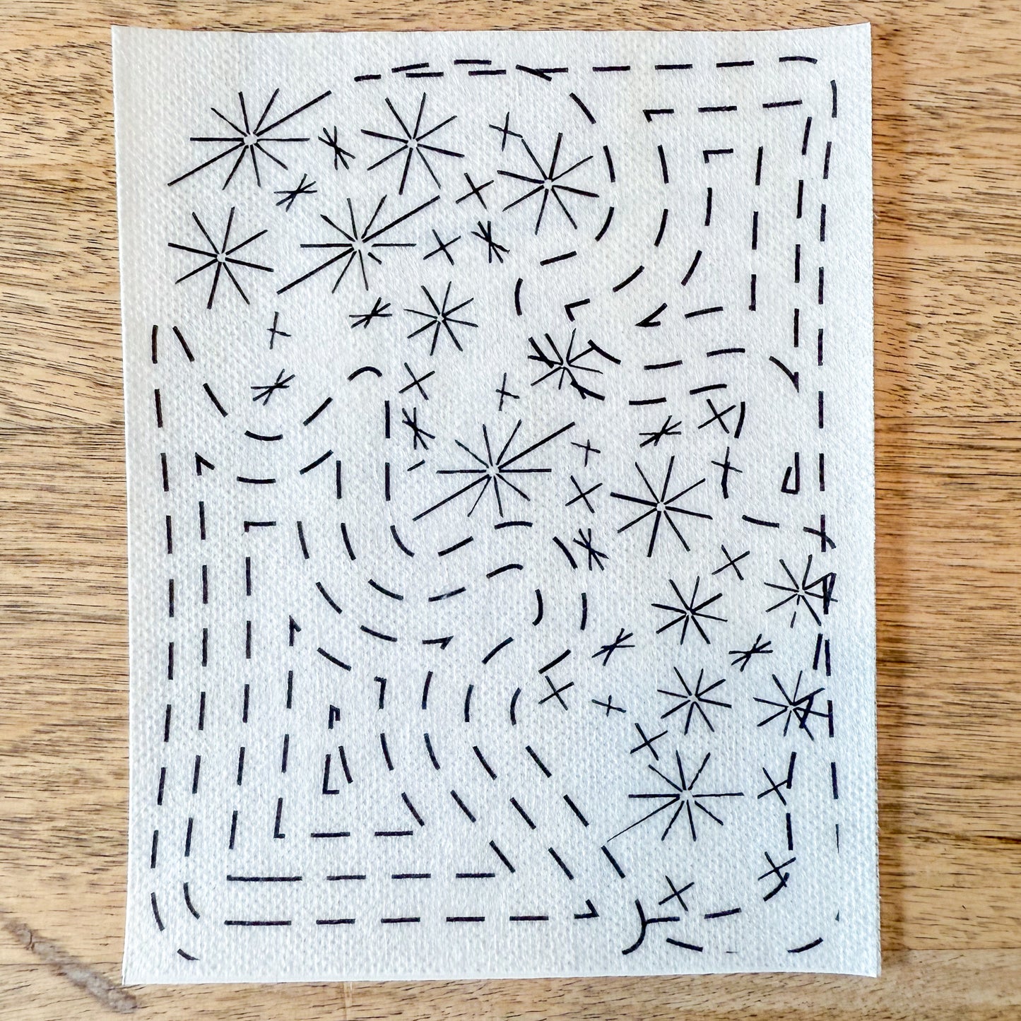 The California Gold Rush of 1849: Visible Mending Transfers