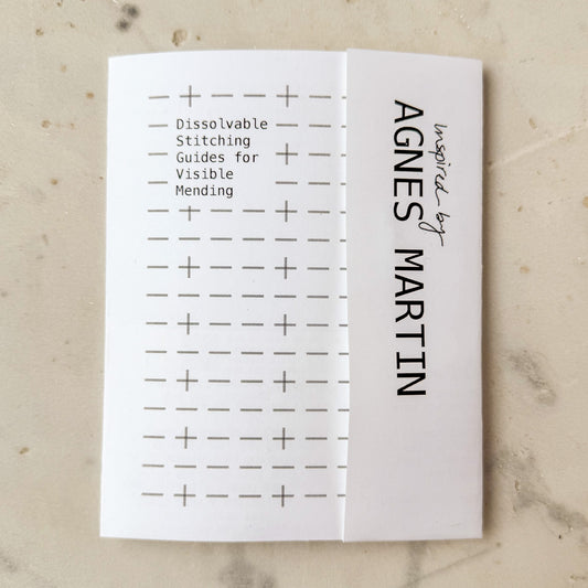 Agnes Martin: Visible Mending Transfers