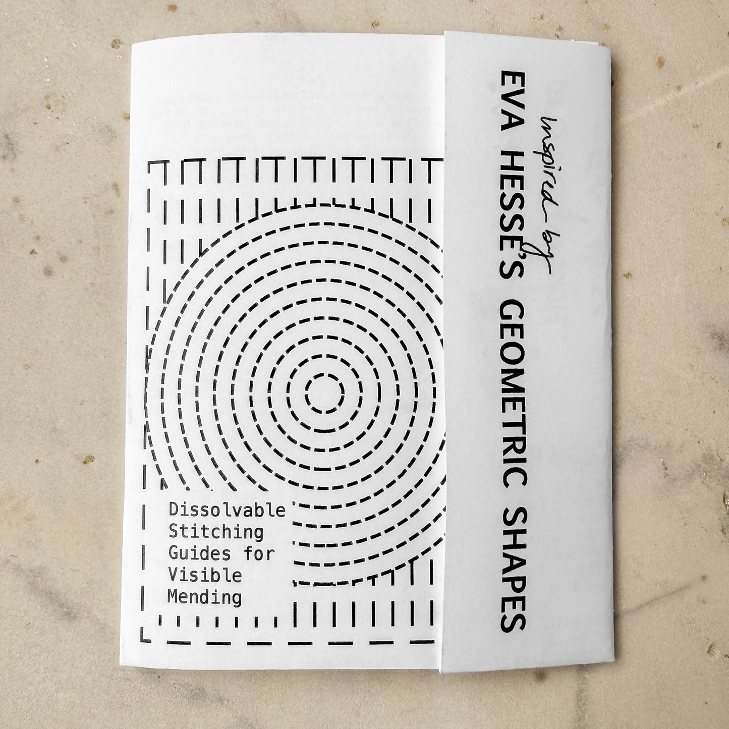 Eva Hesse's Geometric Shapes: Visible Mending Transfers