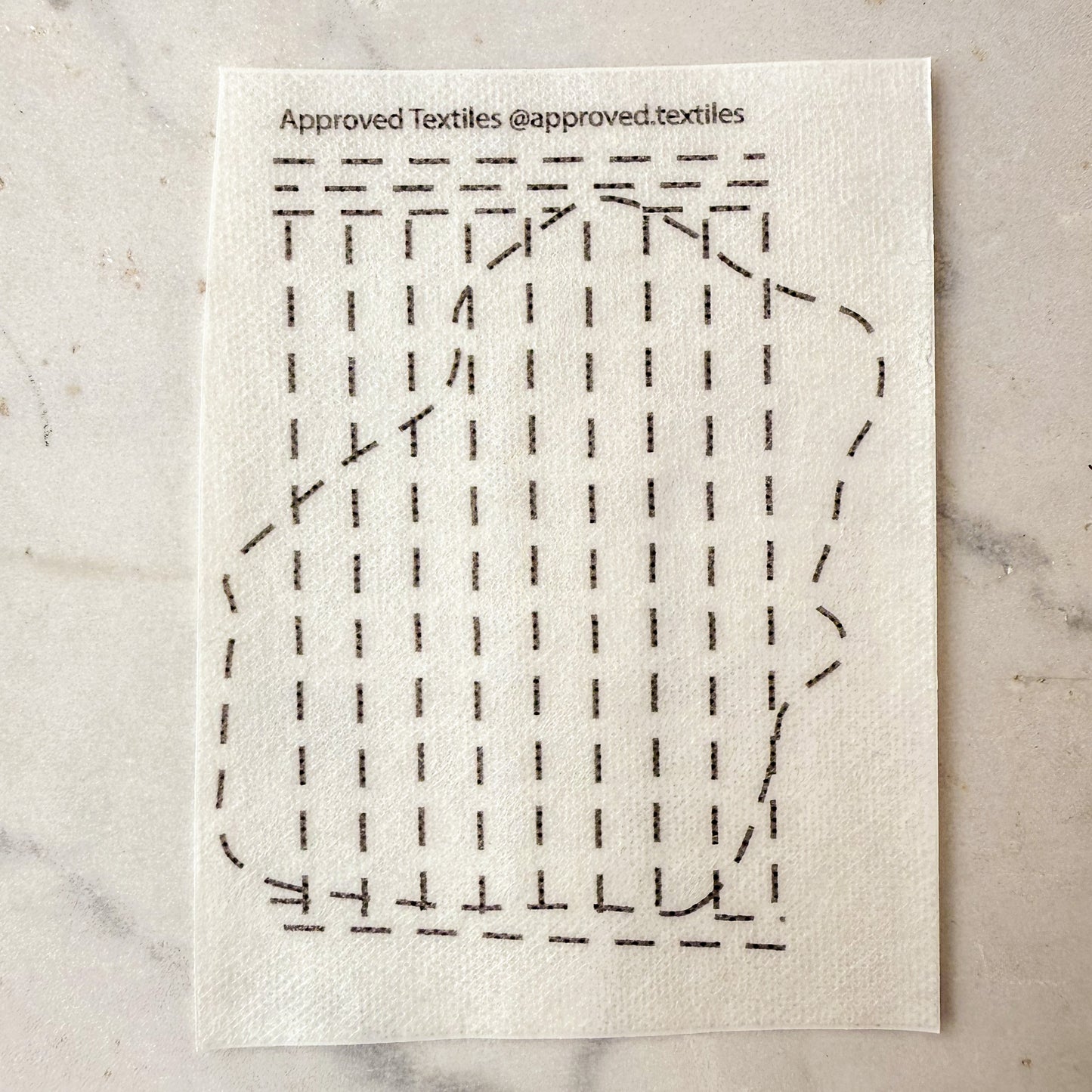 Shelia Hicks' Minimies: Visible Mending Transfers