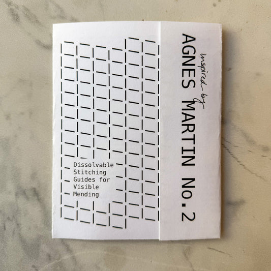 Agnes Martin No. 2: Visible Mending Transfers