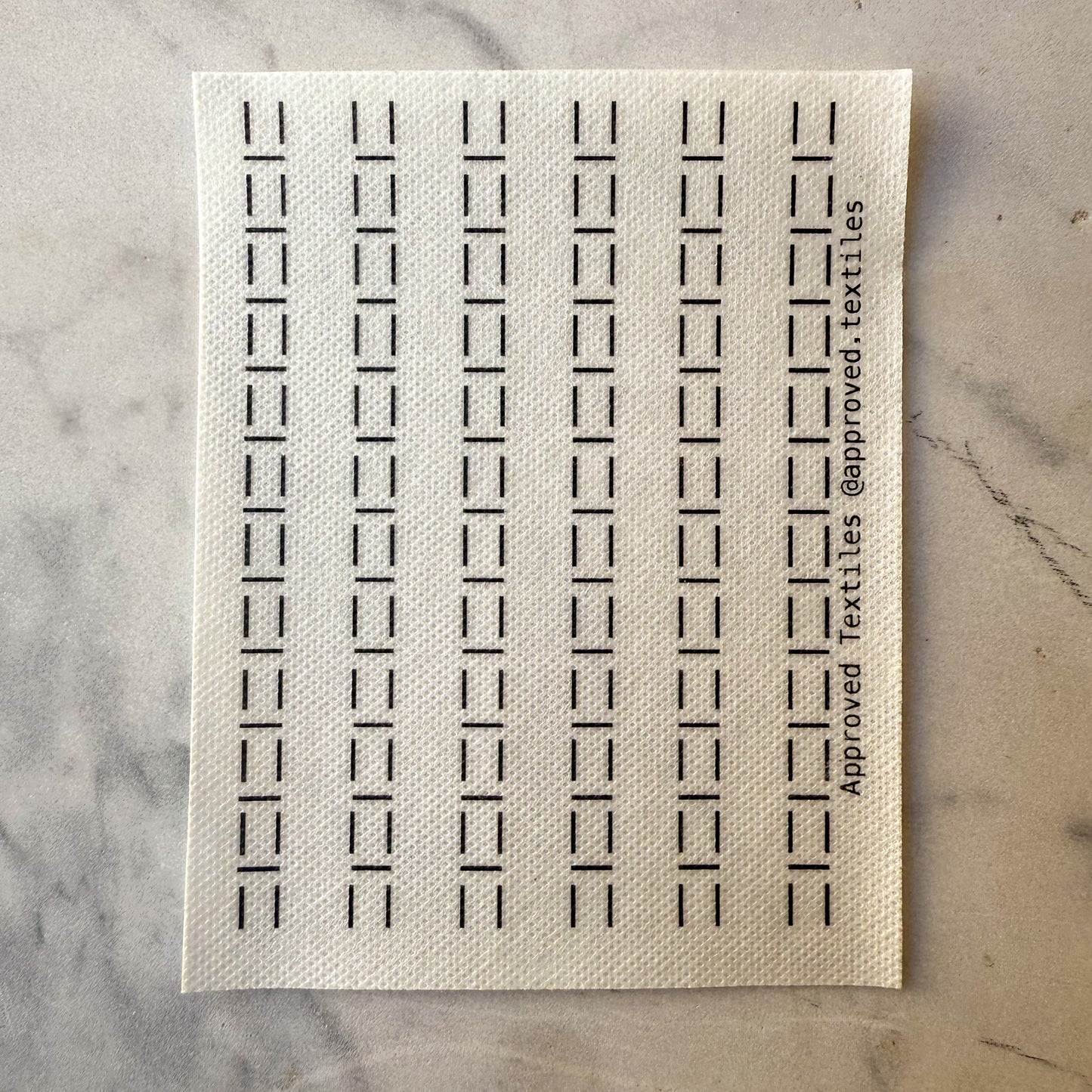 Agnes Martin No. 2: Visible Mending Transfers