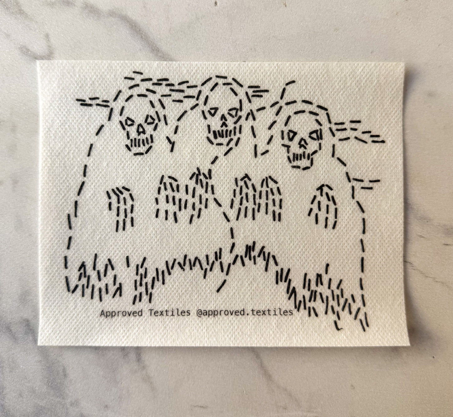 Spooky Skeletons: Visible Mending Transfers