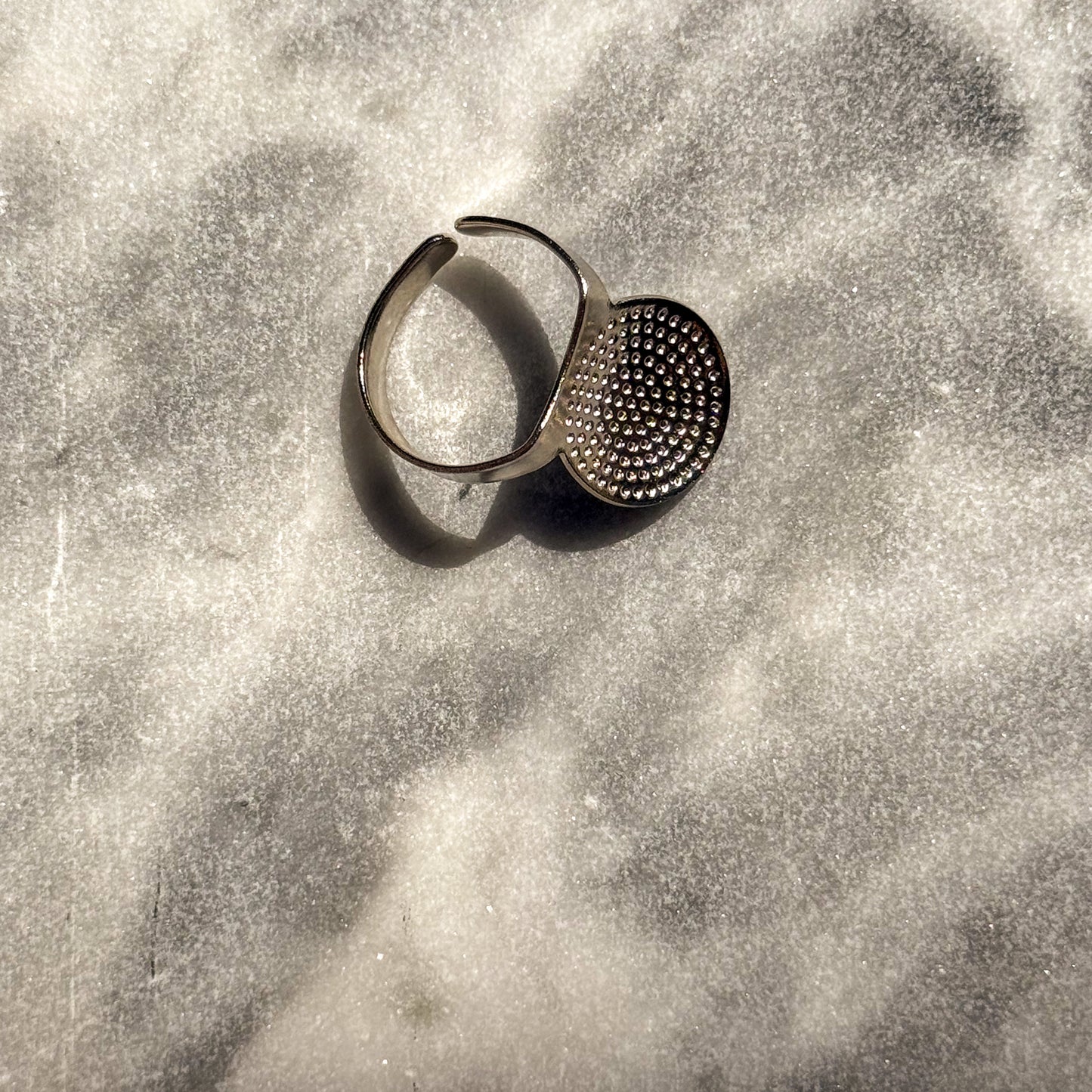 Adjustable Ring Thimble - Palm
