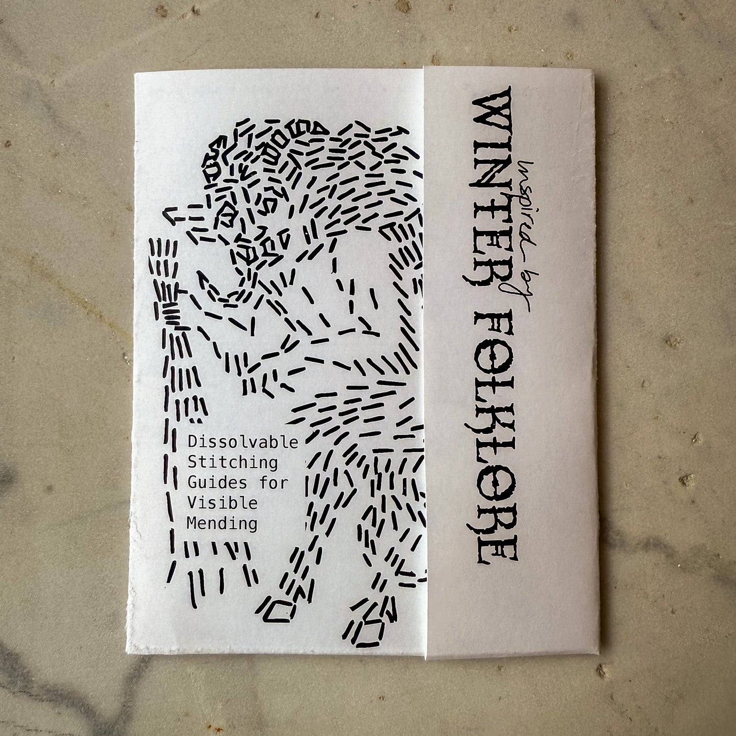 Winter Folklore: Visible Mending Transfers