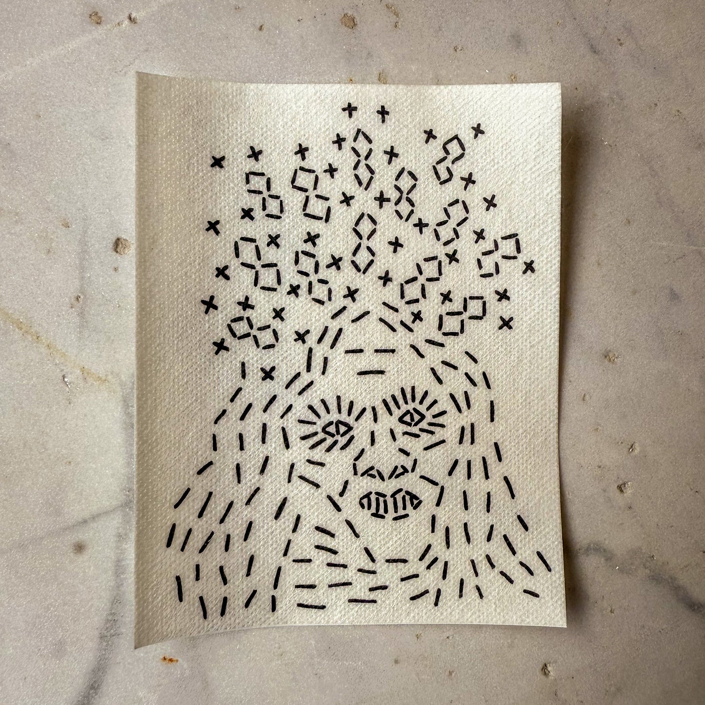 Winter Folklore: Visible Mending Transfers