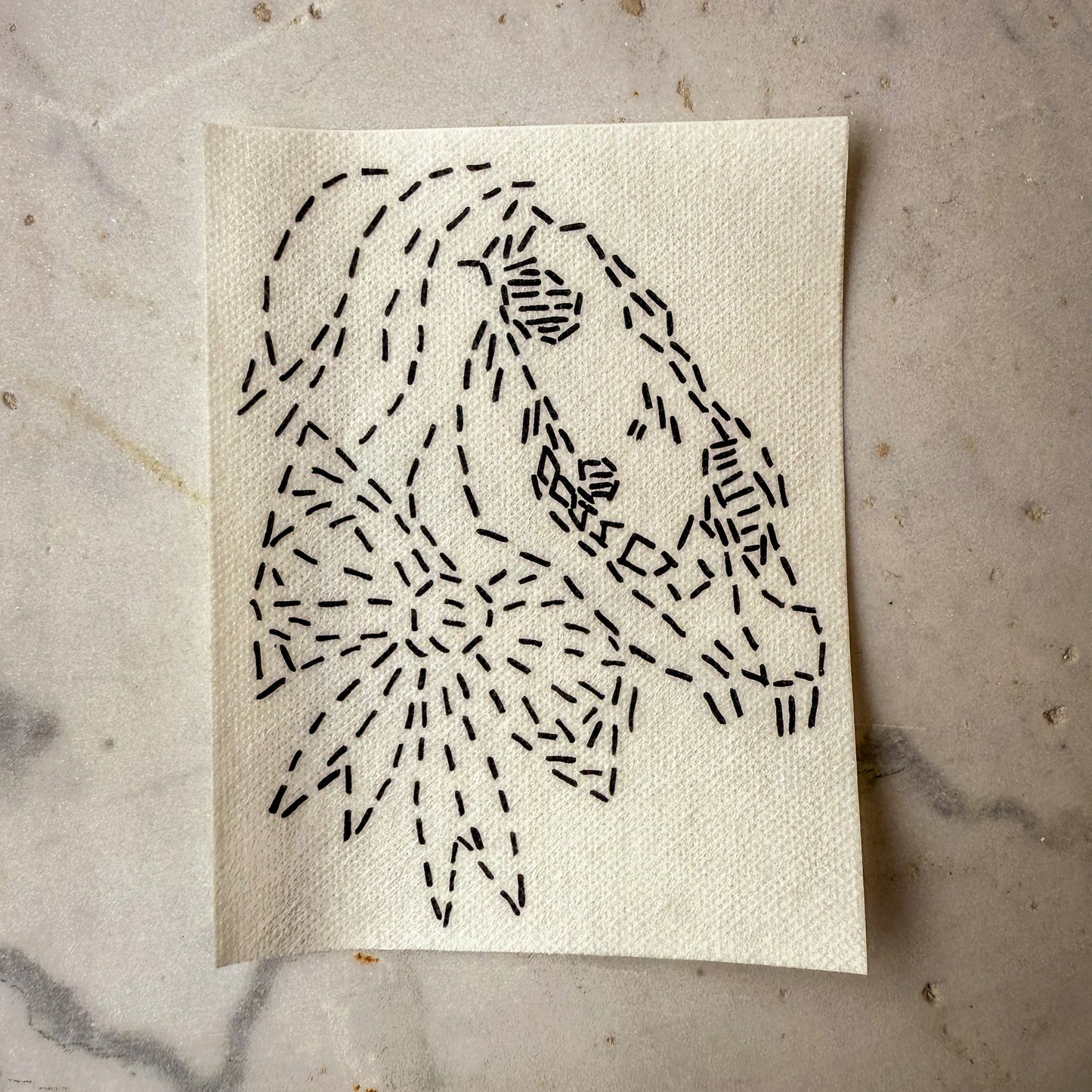 Winter Folklore: Visible Mending Transfers