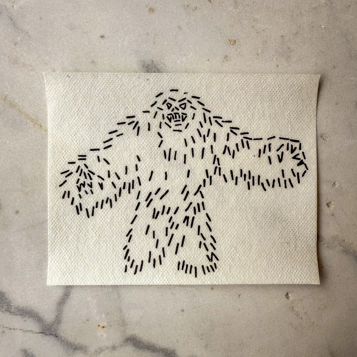 Winter Folklore: Visible Mending Transfers