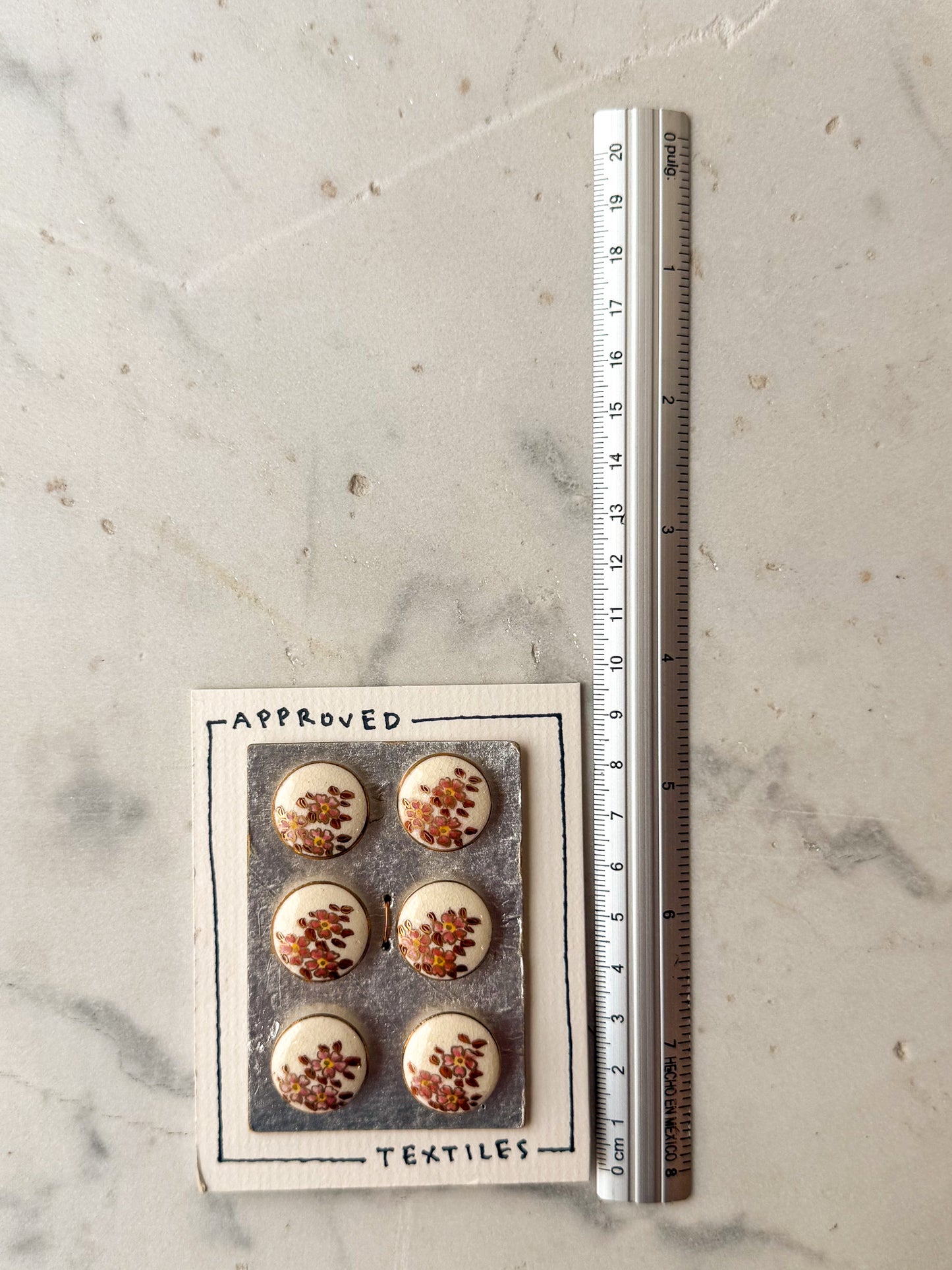 Cherry Blossom Satsuma Buttons