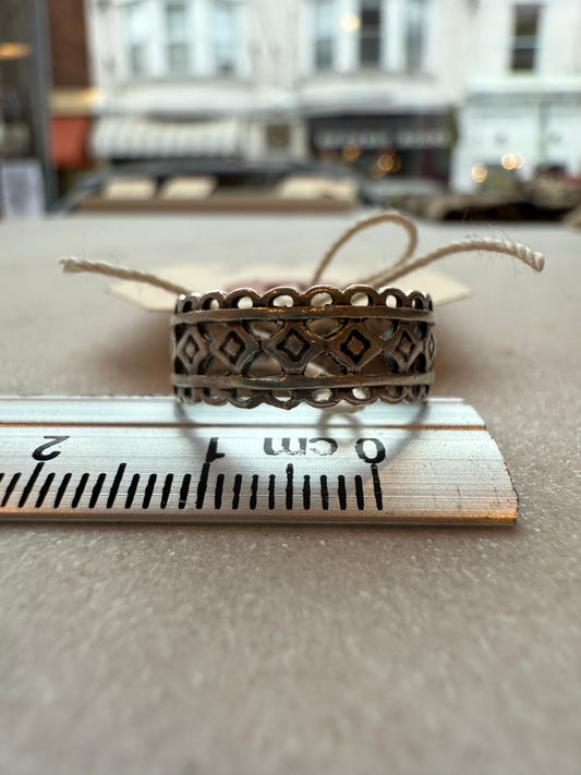 Silver Filagree Ring