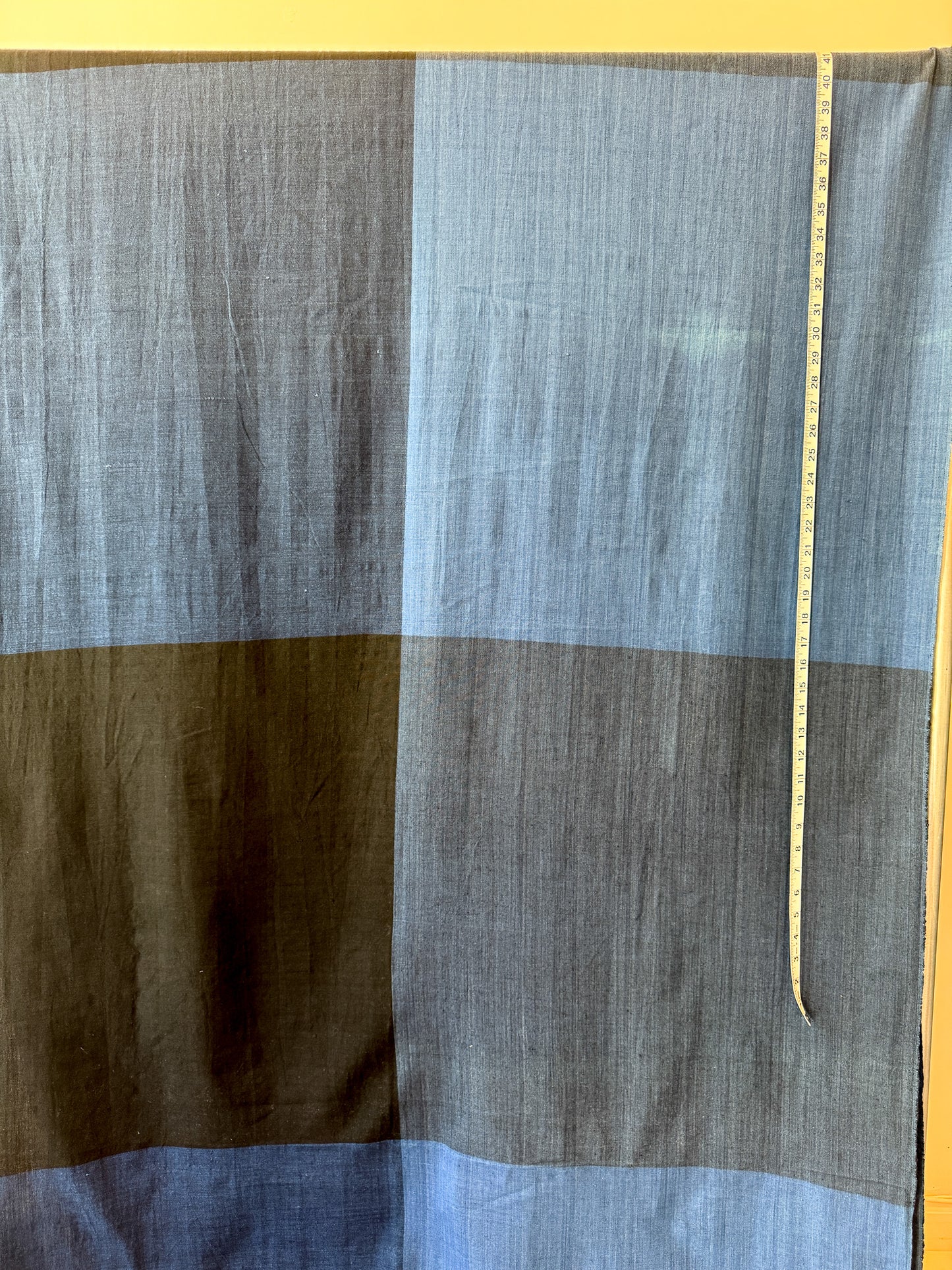 Black and Indigo Blocks