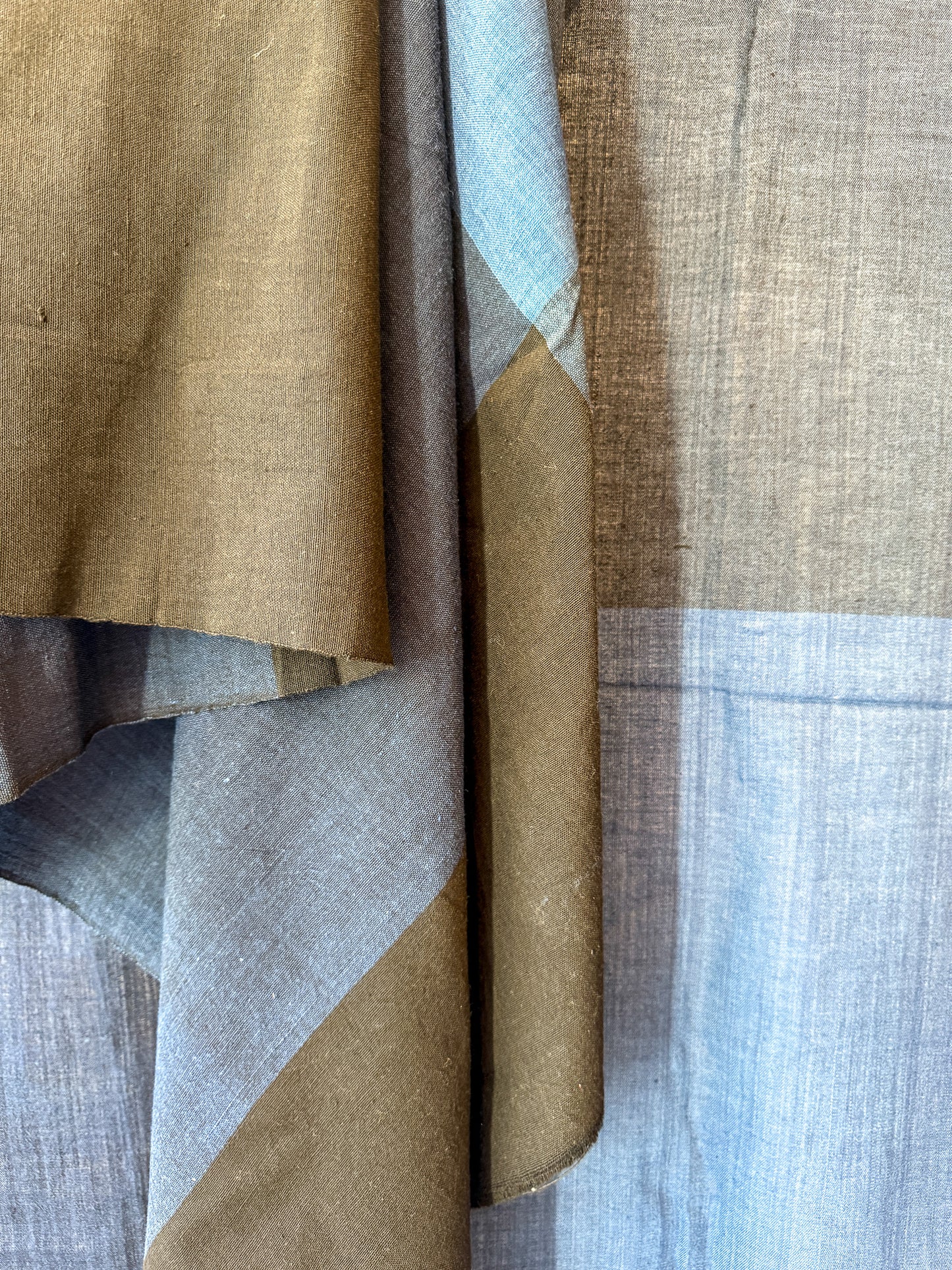 Black and Indigo Blocks