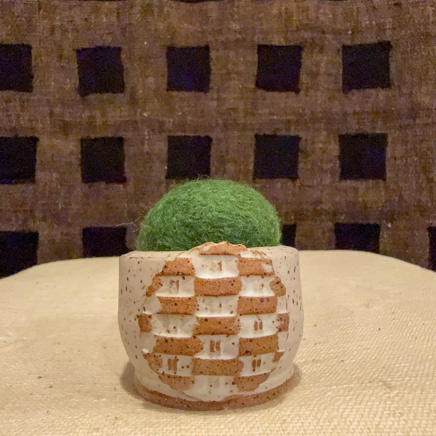Handmade Ceramic Pin Cushion – One of a Kind