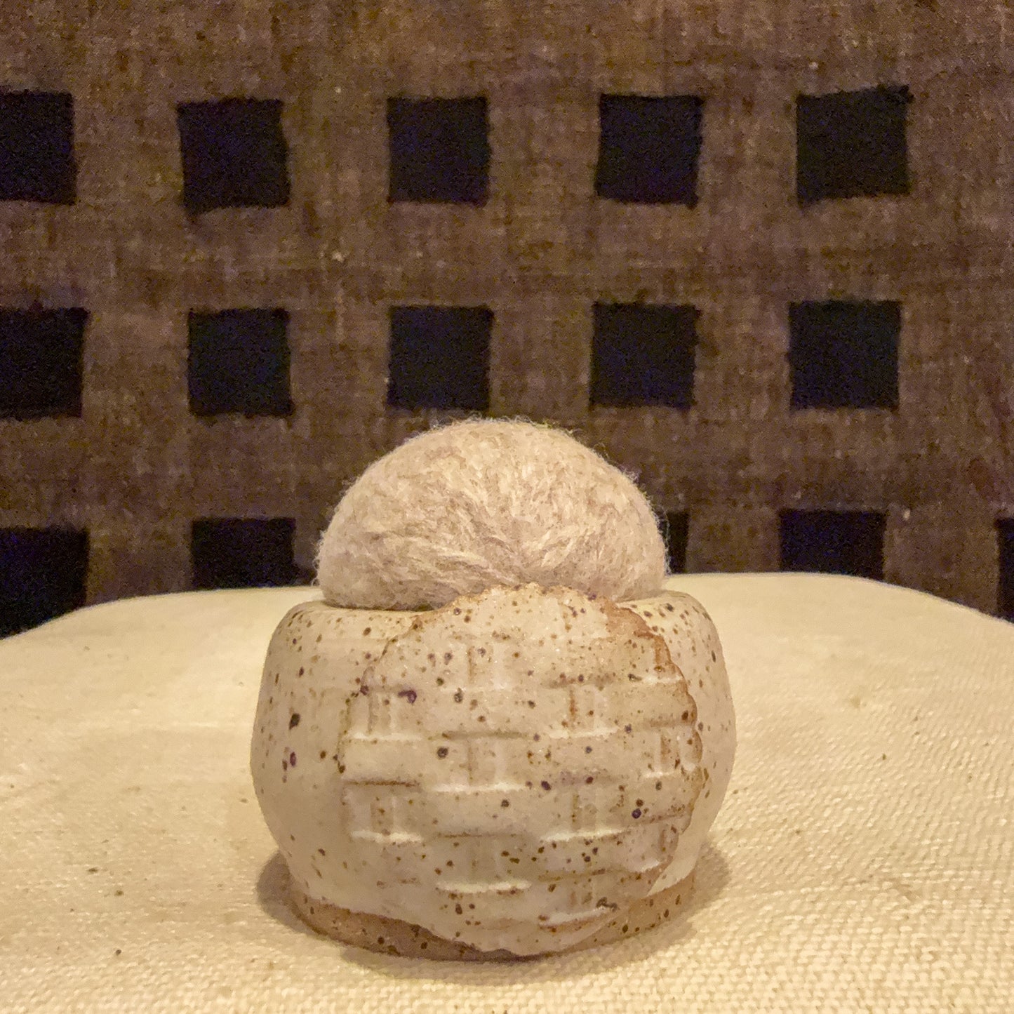 Handmade Ceramic Pin Cushion – One of a Kind