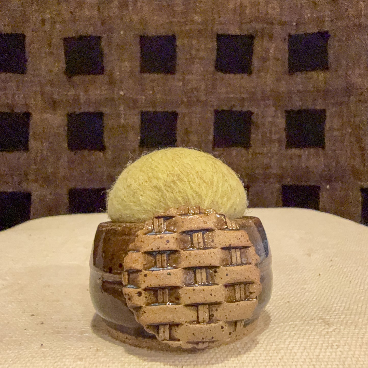 Handmade Ceramic Pin Cushion – One of a Kind