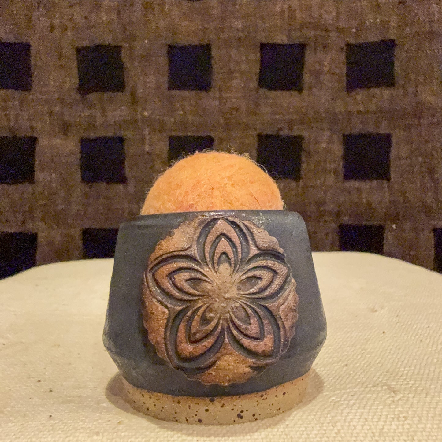 Handmade Ceramic Pin Cushion – One of a Kind