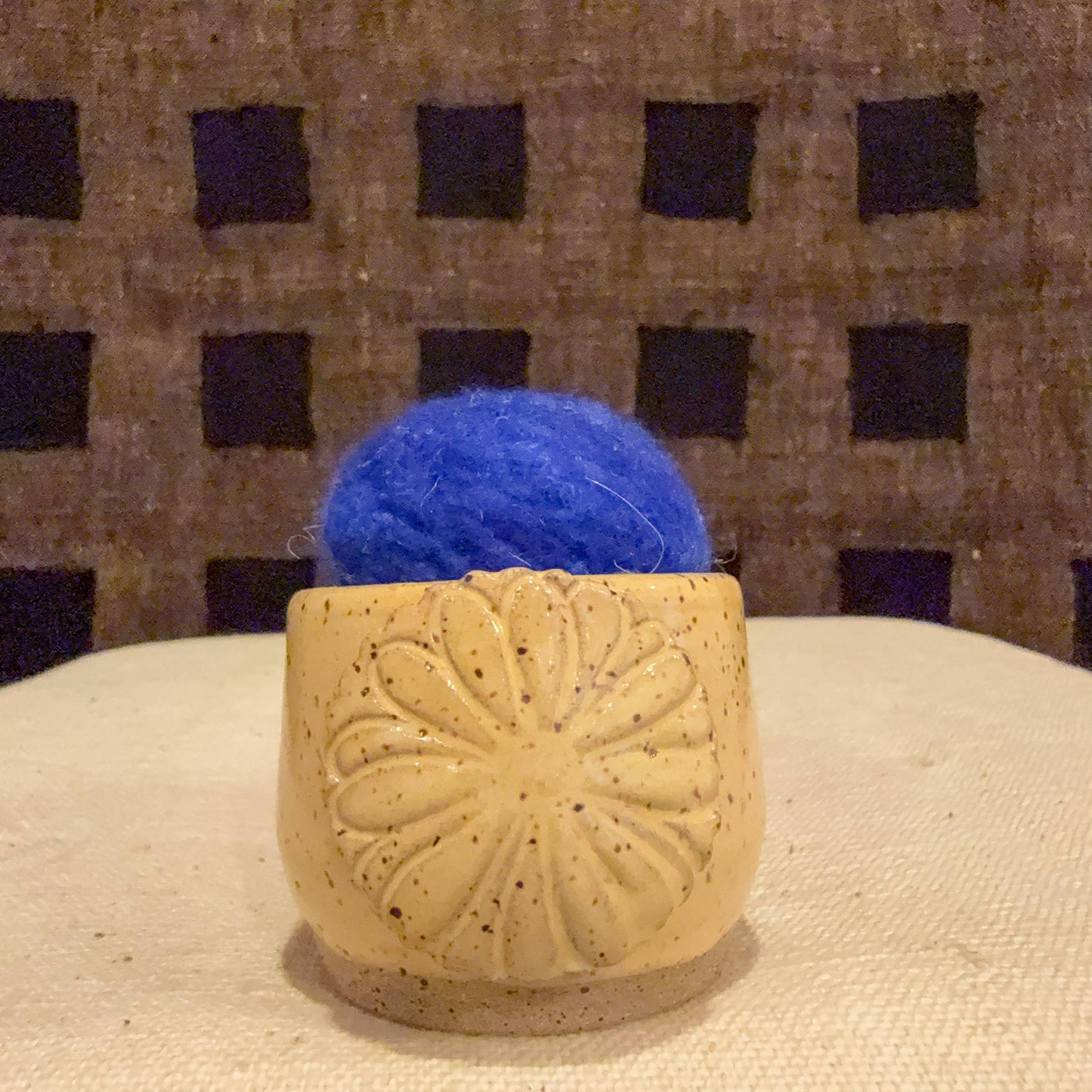 Handmade Ceramic Pin Cushion – One of a Kind