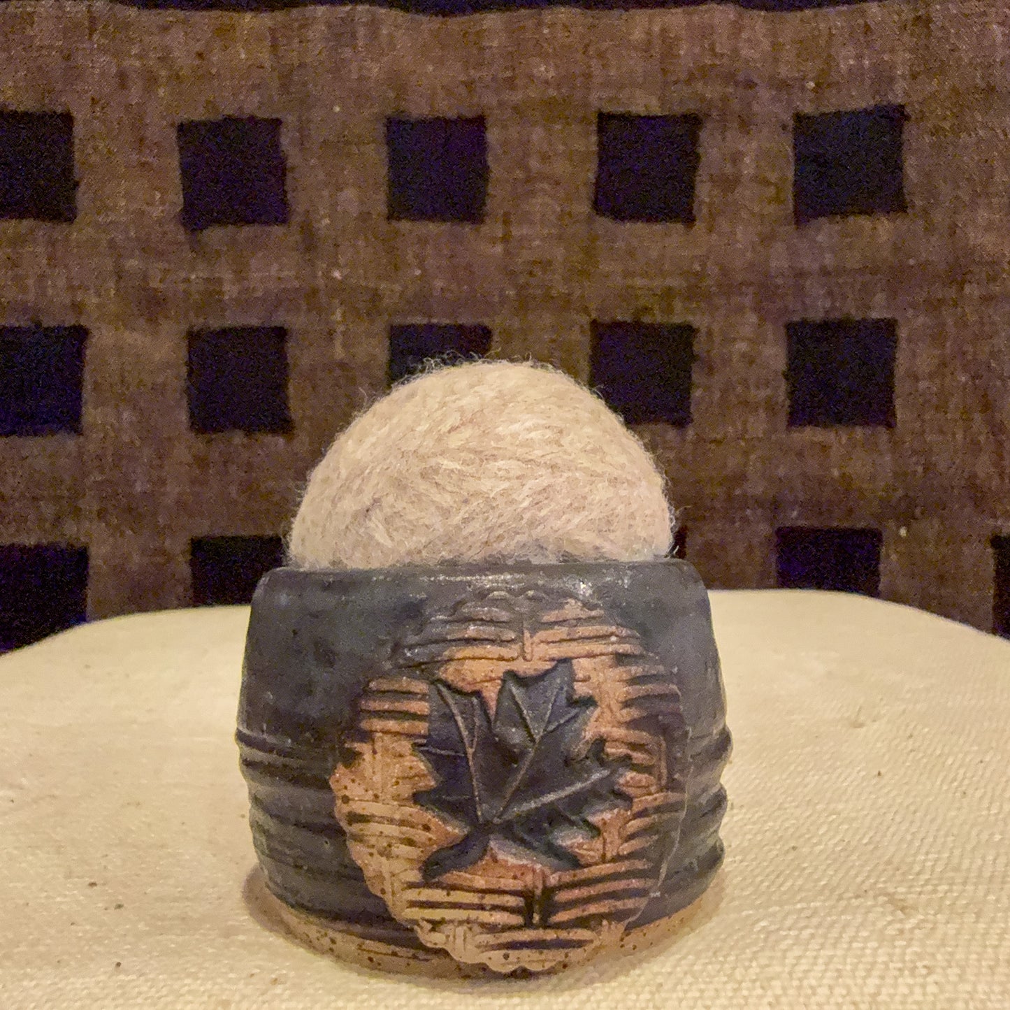 Handmade Ceramic Pin Cushion – One of a Kind