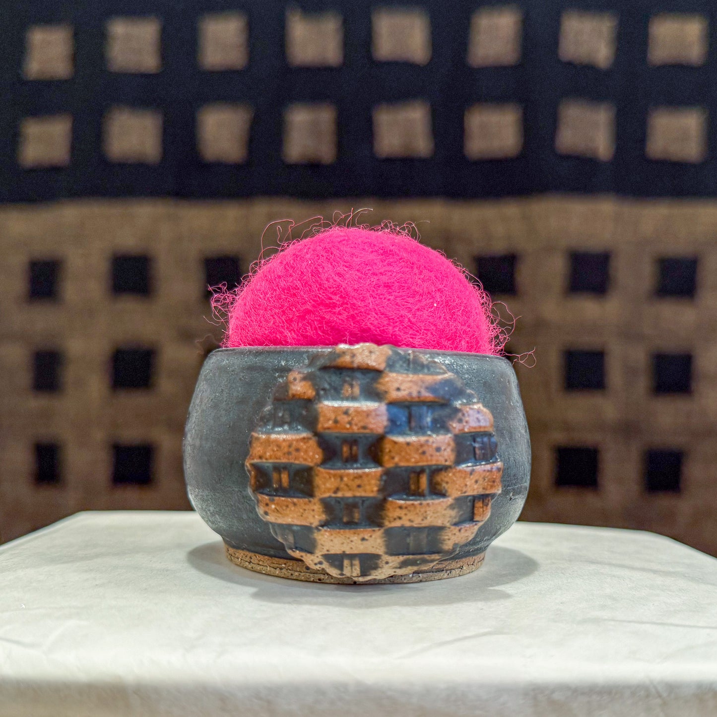 Handmade Ceramic Pin Cushion – One of a Kind