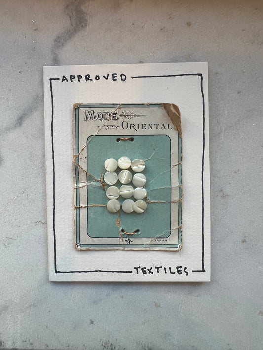 5mm Mother of Pearl Shank Buttons