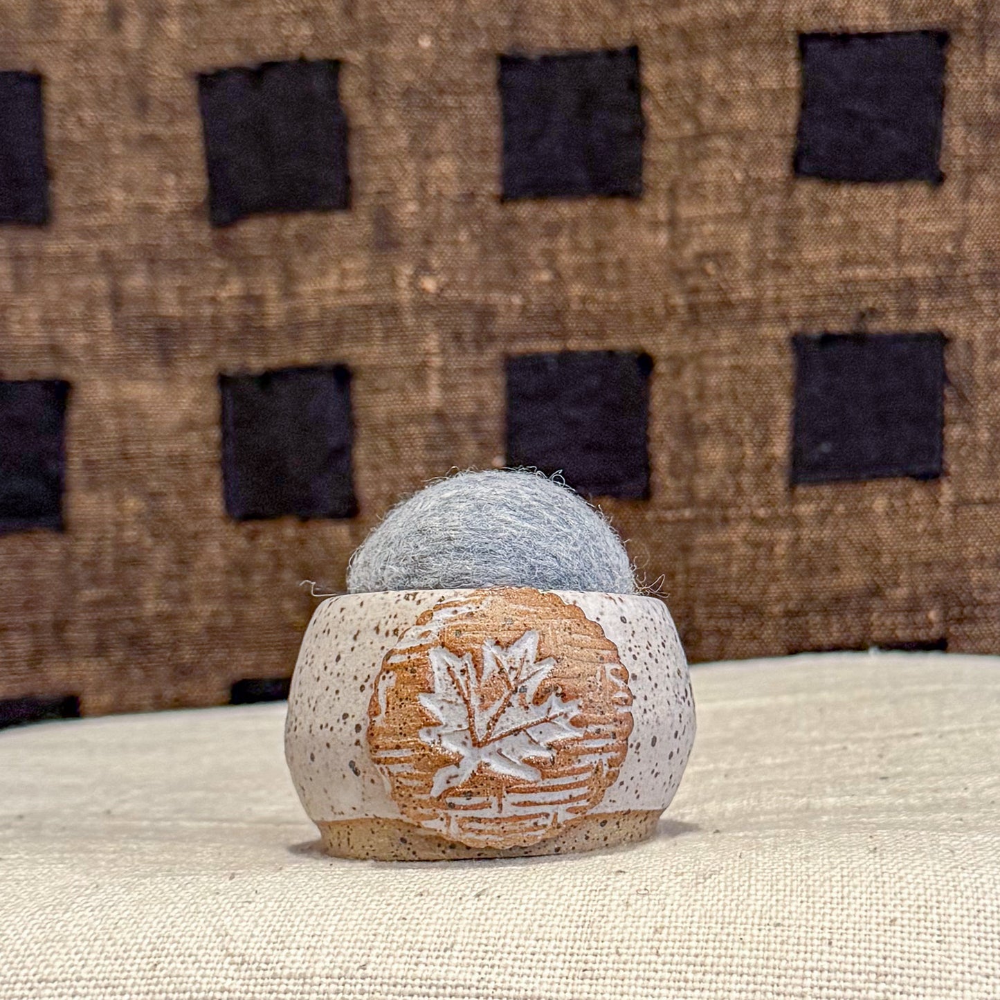 Handmade Ceramic Pin Cushion – One of a Kind