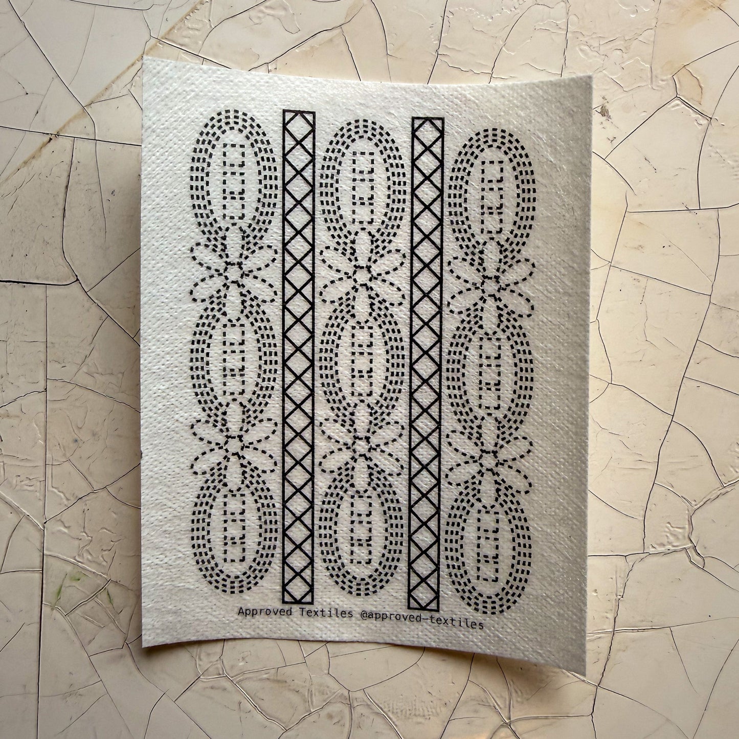 Daisies: Visible Mending Transfers