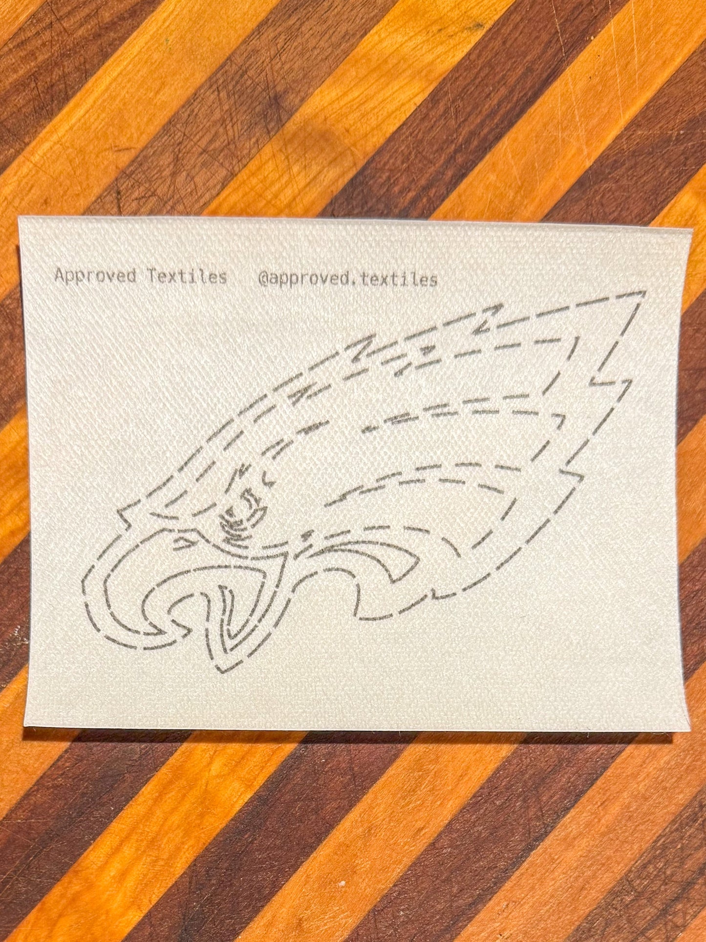 Stitching for Sunday: Philadelphia Football Visible Mending and Alterations