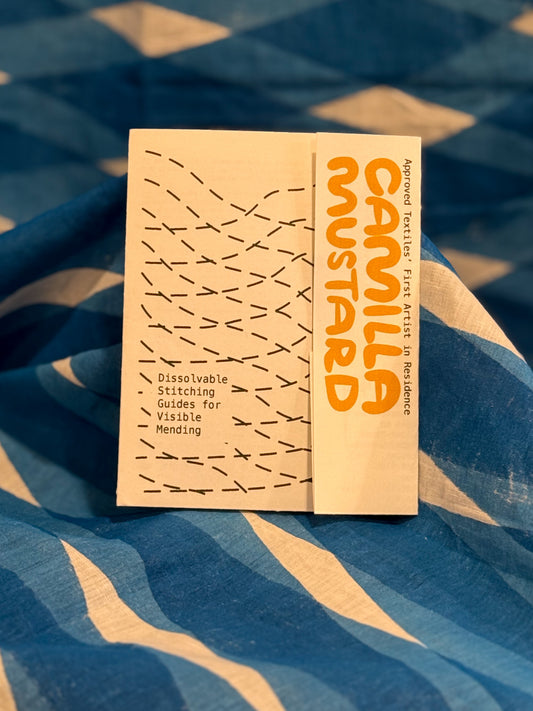 Camilla Mustard Visible Mending Patterns