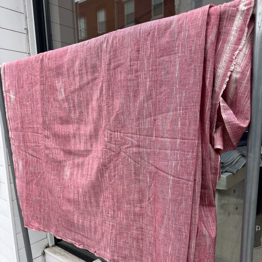Variegated Plum - Handloom woven, cotton fabric