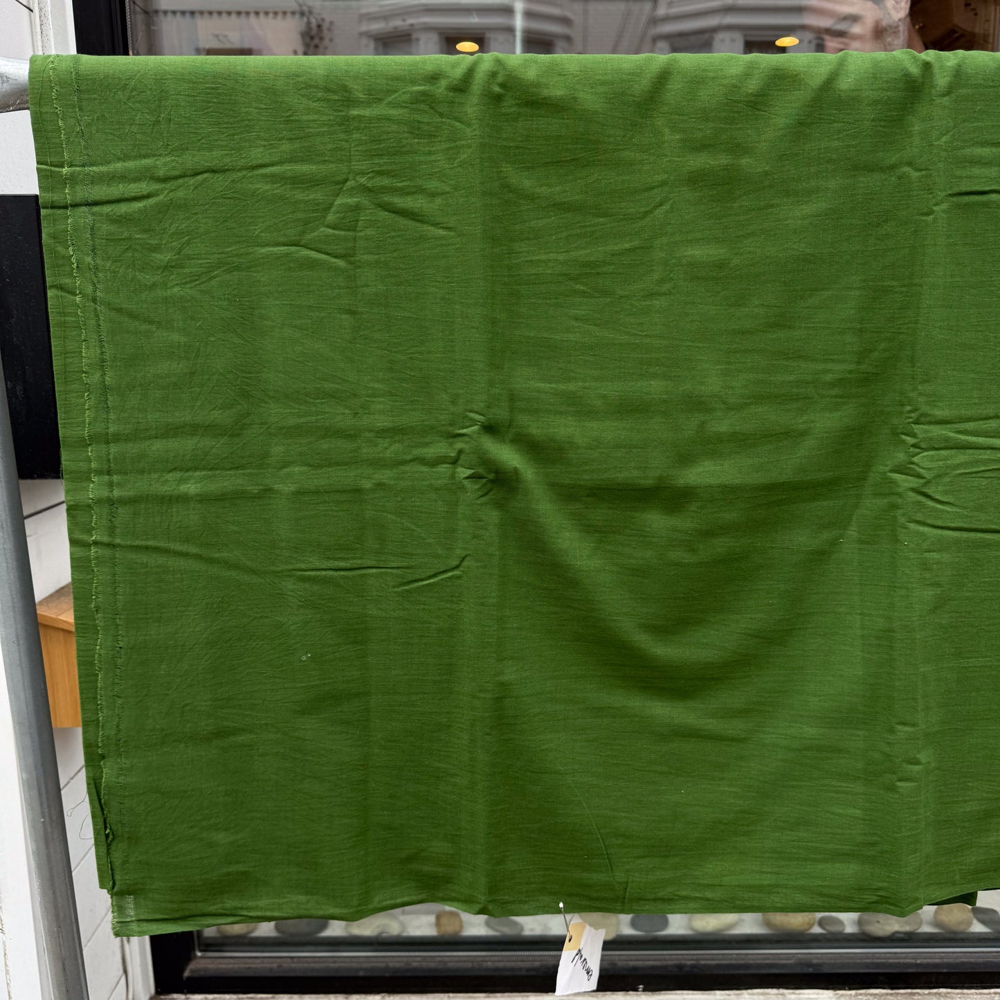 Emerald - Handloom woven, cotton fabric