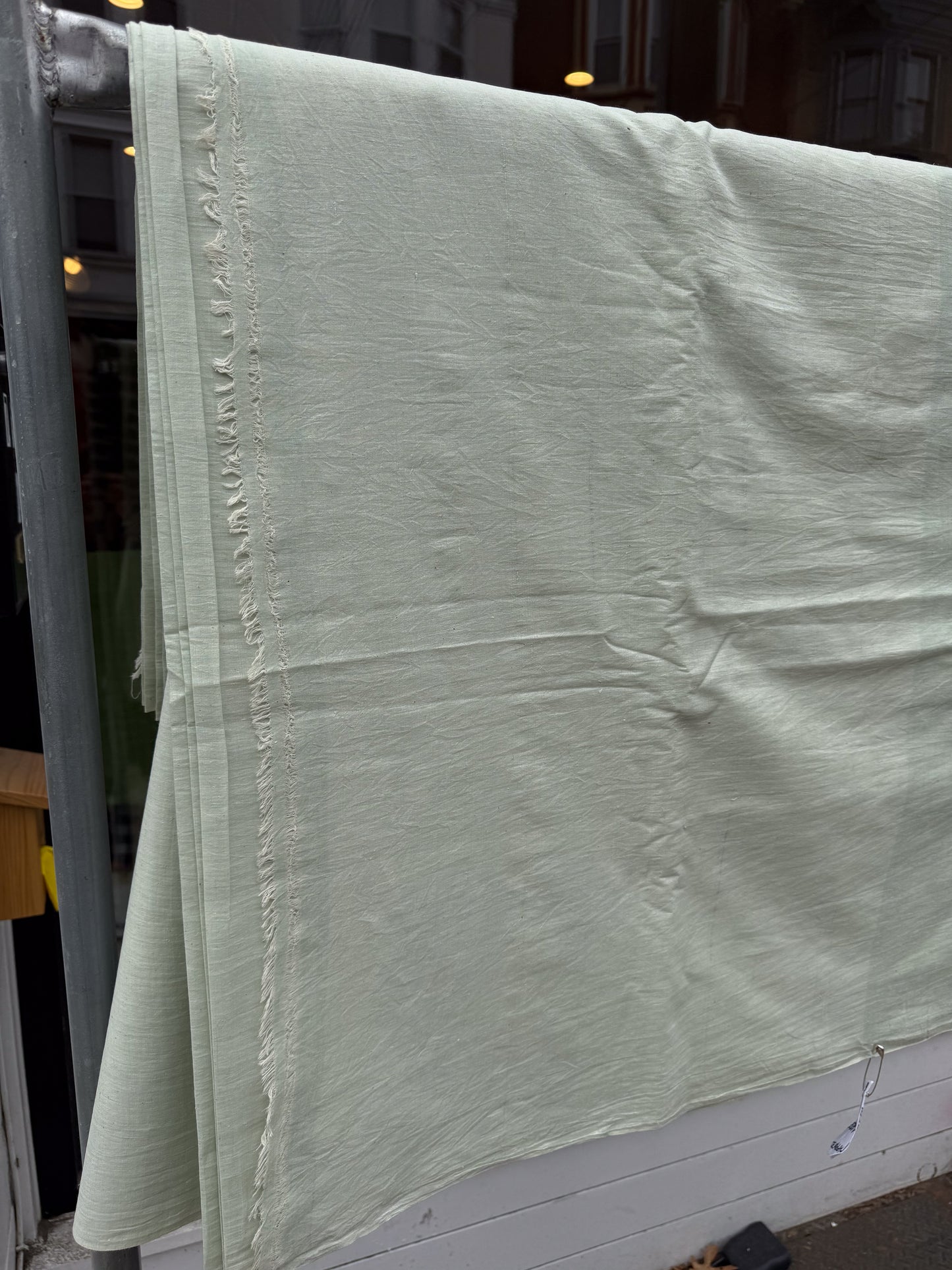 Bay Leaf - Handloom woven, cotton fabric