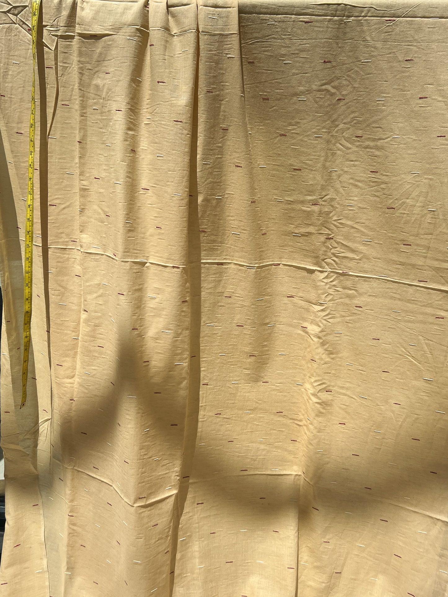 gold khesh buti cotton