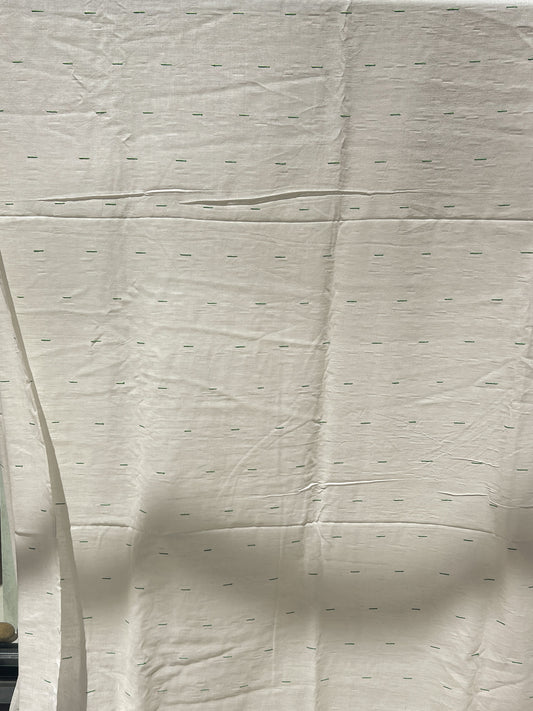 white khesh buti cotton