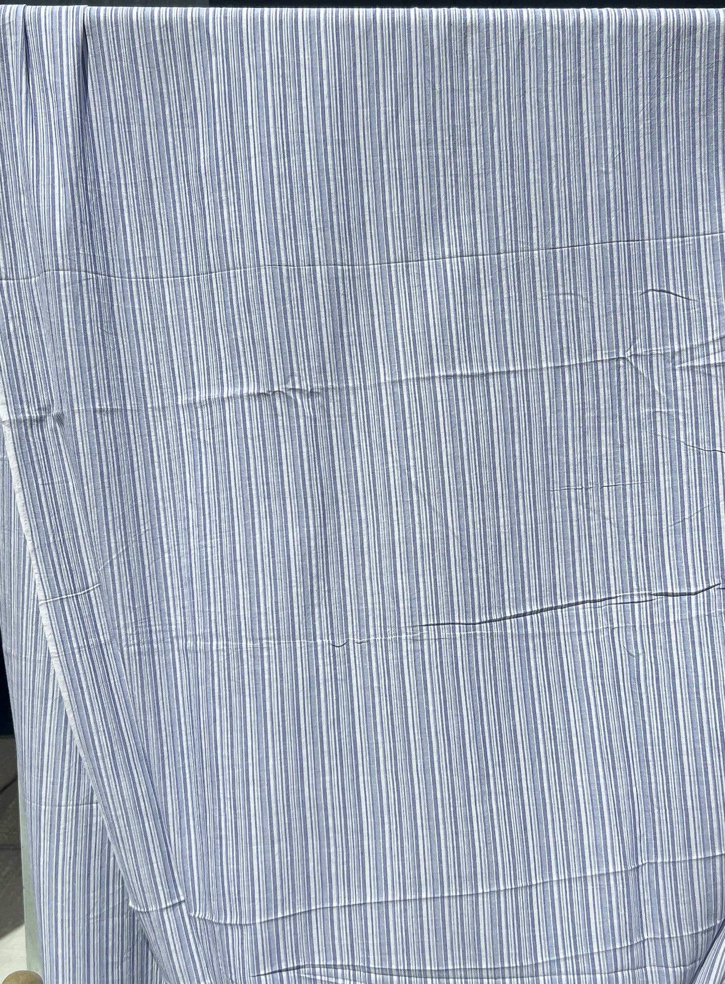 blue cirrus stripe cotton