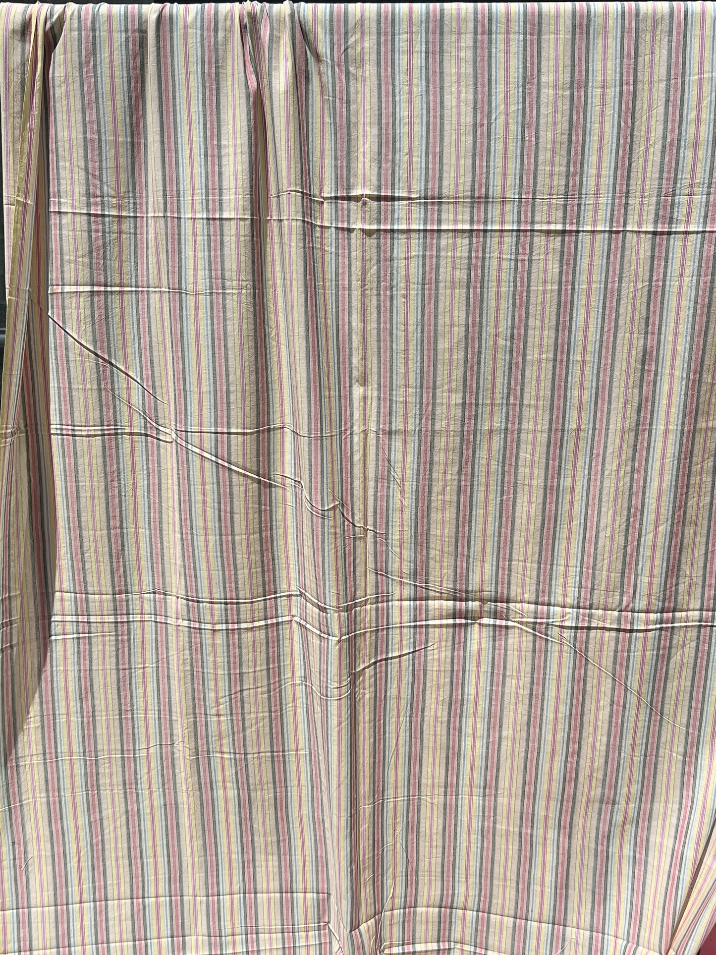 pastel parlour stripe cotton