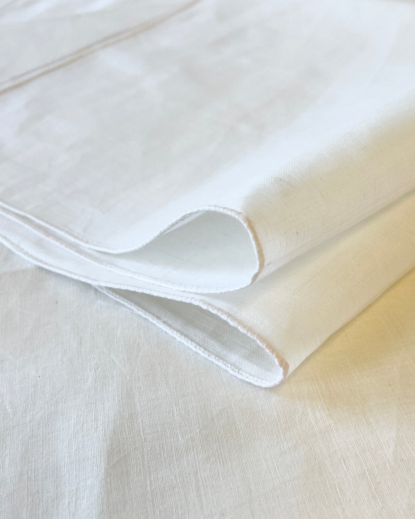 Undyed Cotton and Linen 22” x 78” Blank