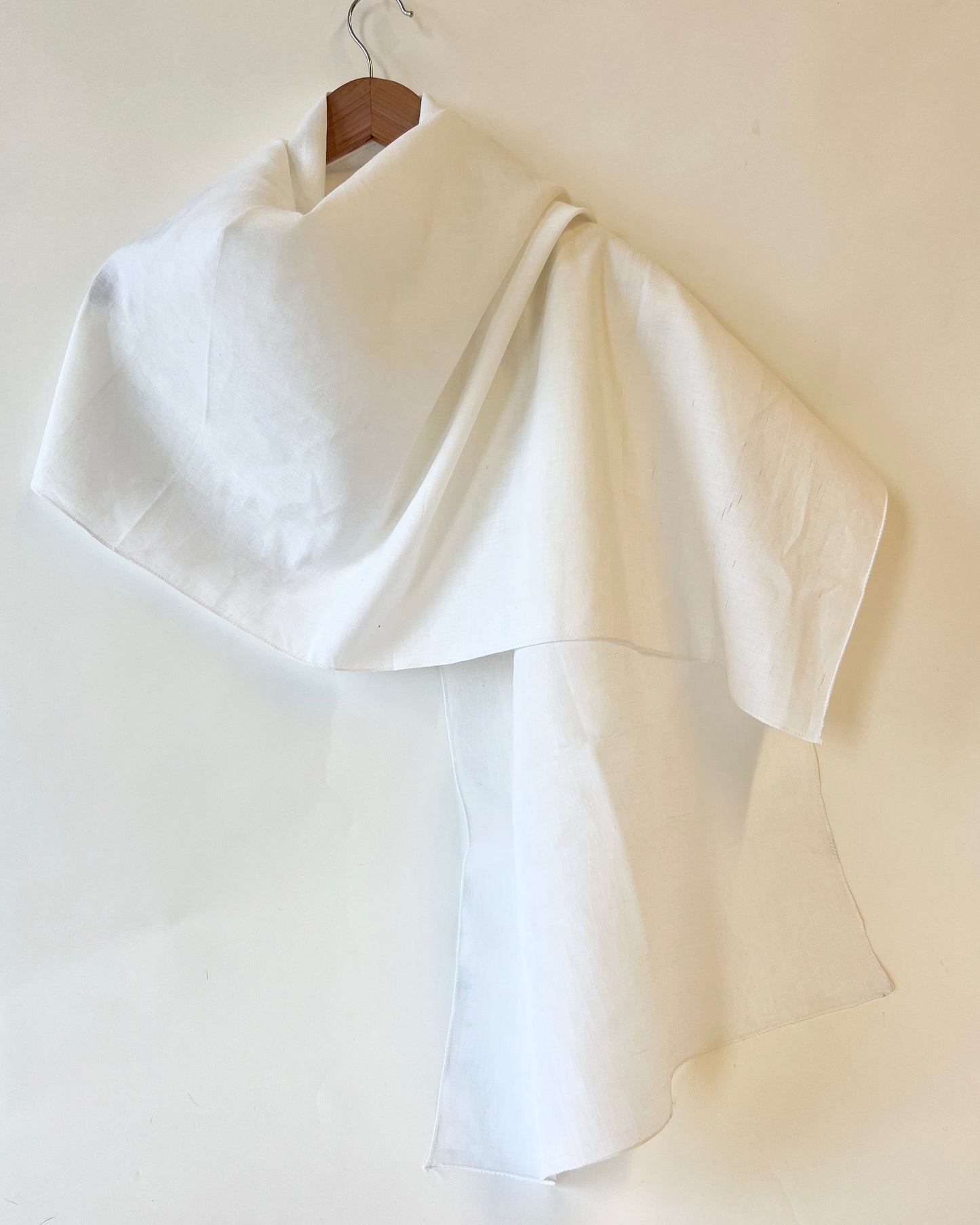 Undyed Cotton and Linen 22” x 78” Blank