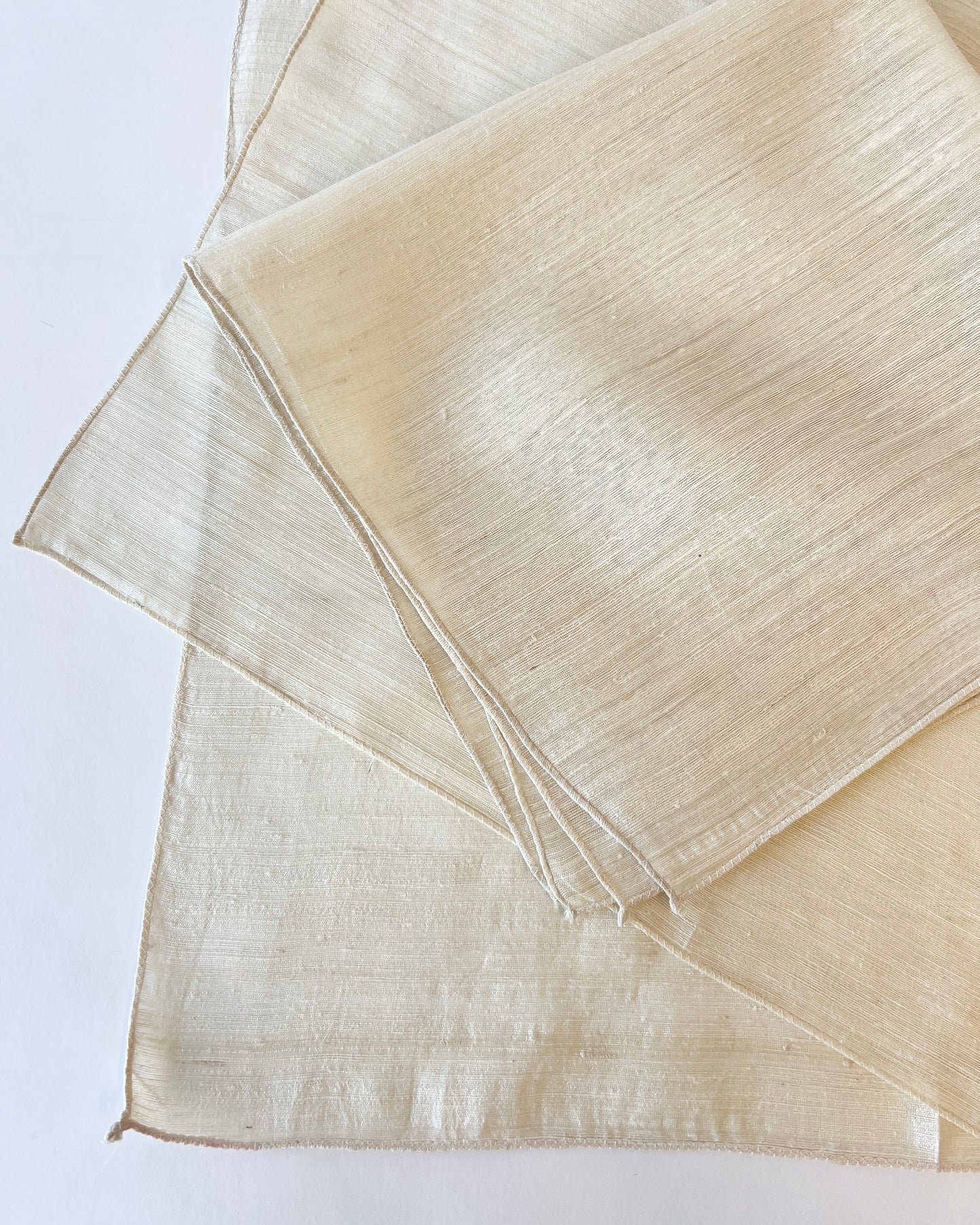 Undyed Matka Silk 22” x 22” ( 56 cm) Blank