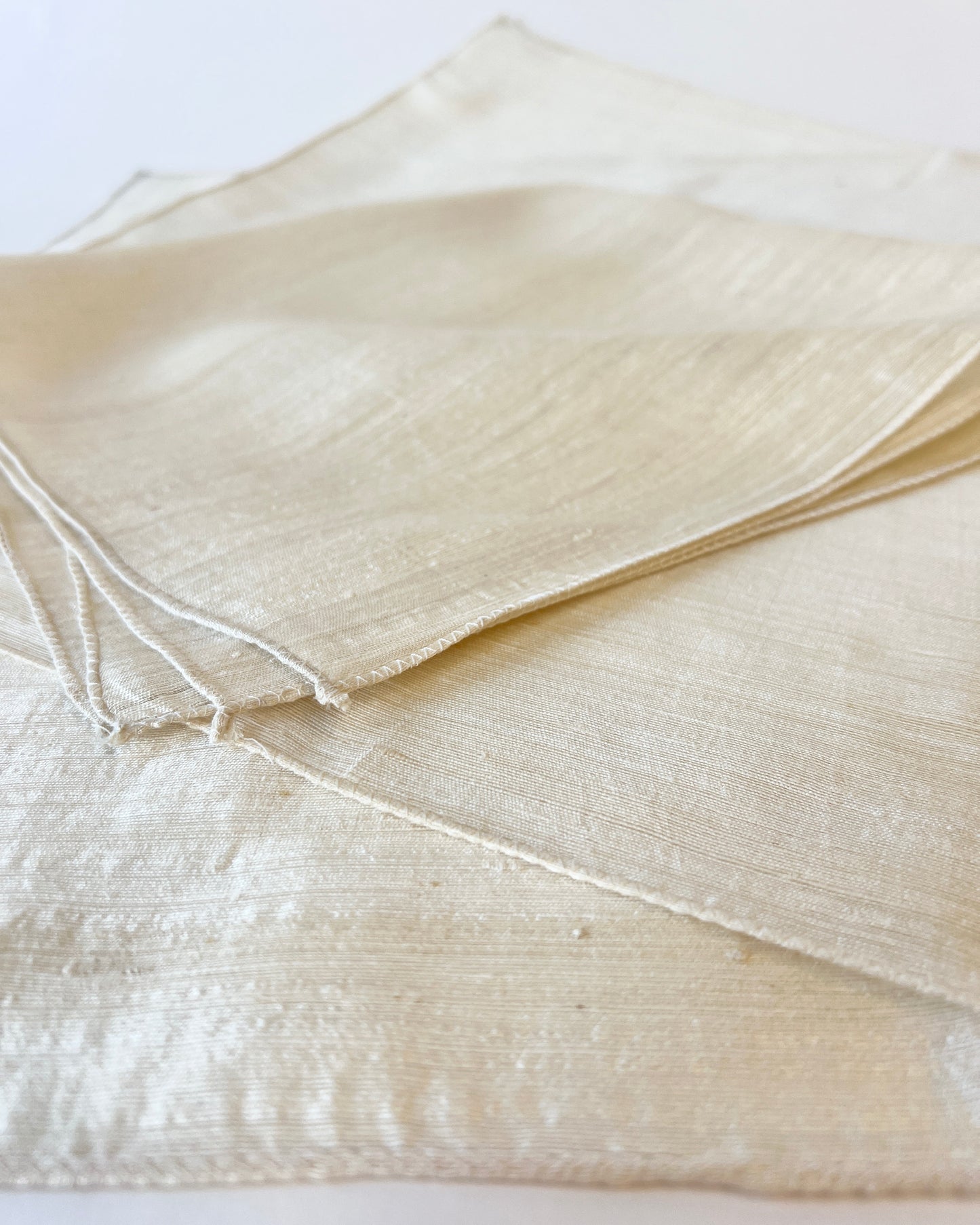 Undyed Matka Silk 22” x 22” ( 56 cm) Blank