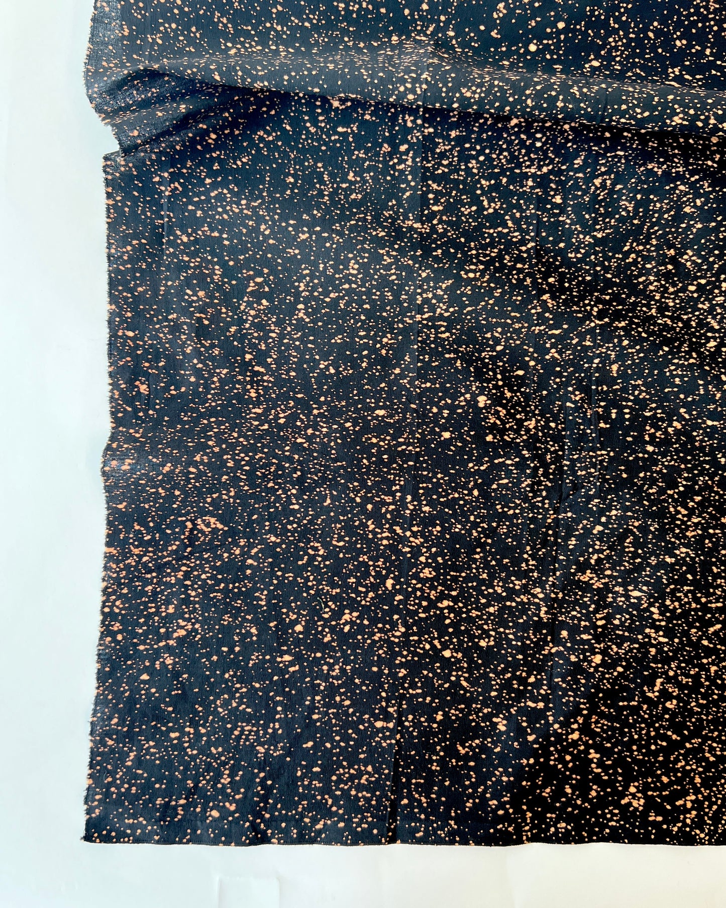 Black Slpatter Print Batiki