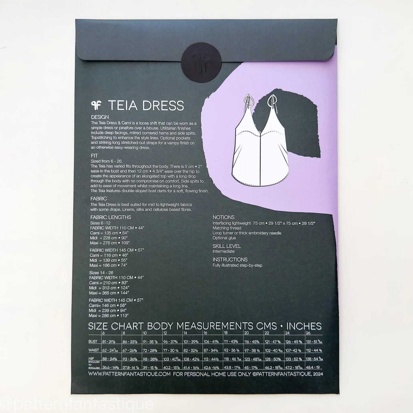 Teia Dress Sewing Pattern