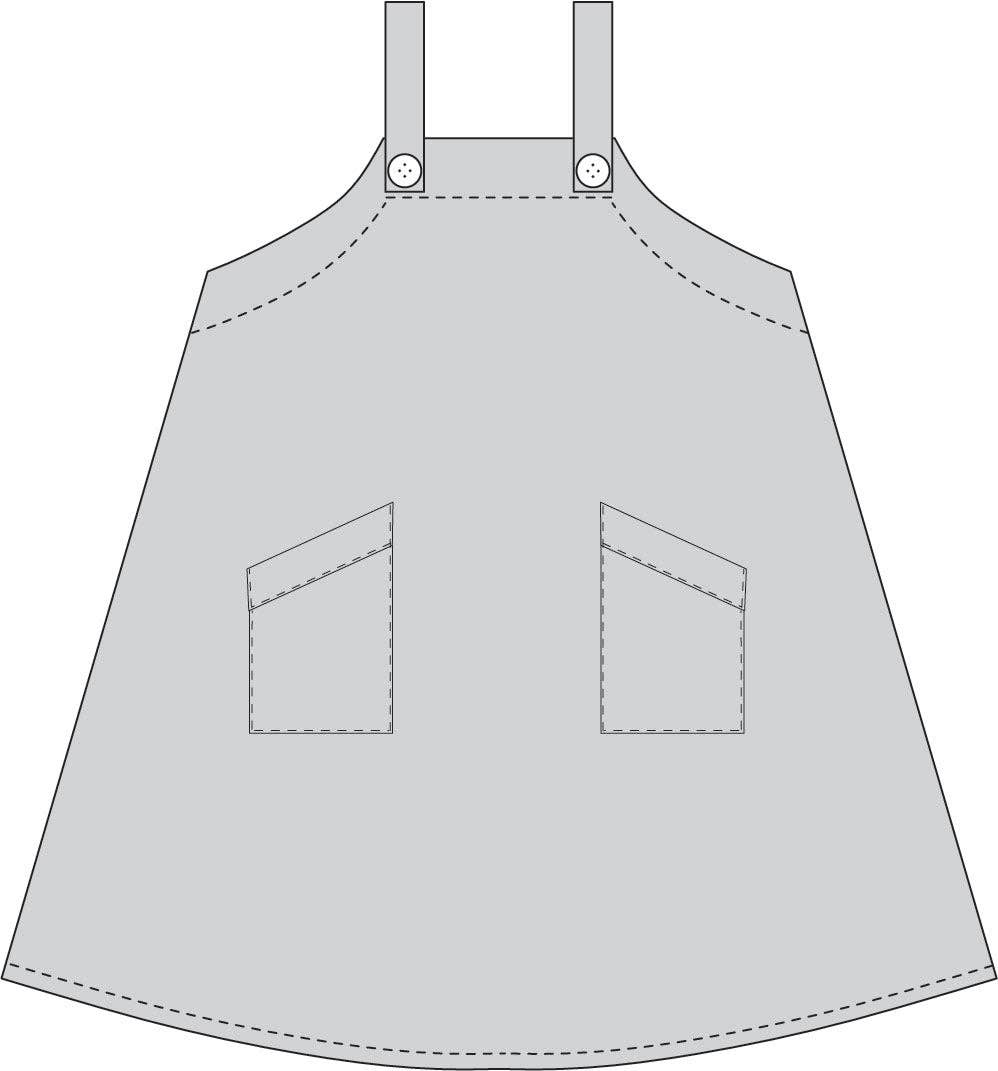 Pinafore Dress Sewing Pattern