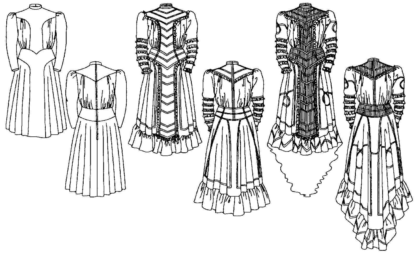 227 Edwardian Gown - Sewing Pattern