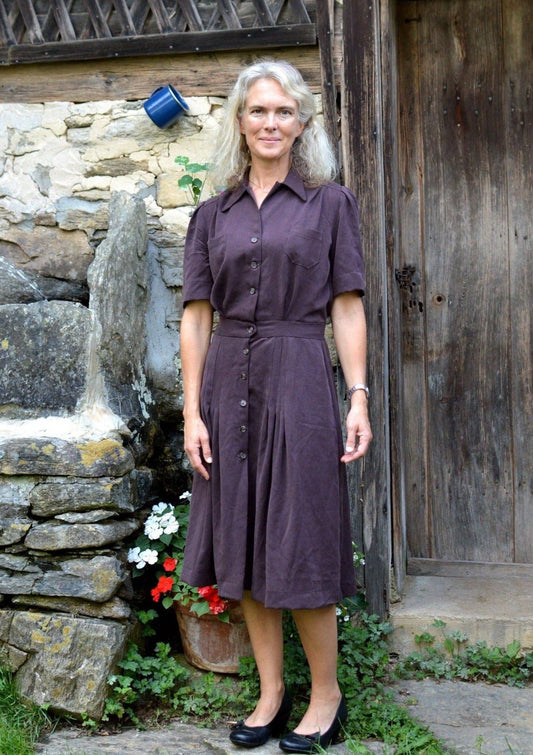 235 Sporty Forties' Dress  - Sewing Pattern