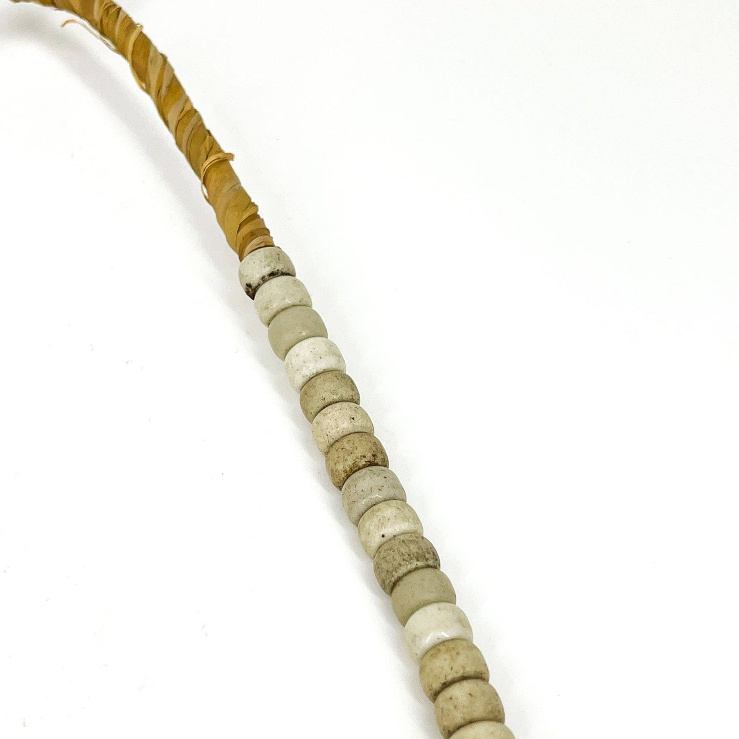 White Padre Bohemian Trade Beads