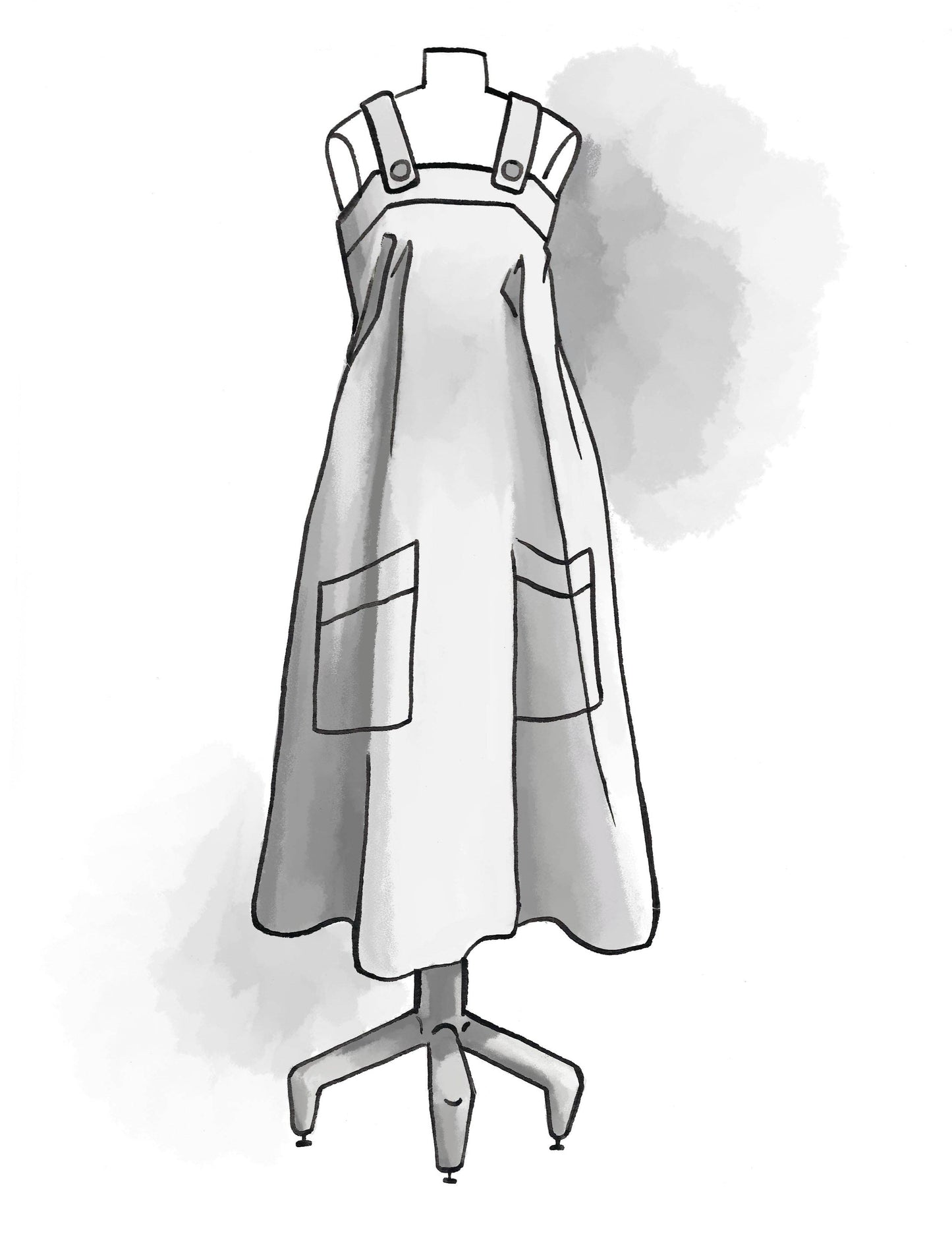 Pinafore Dress Sewing Pattern