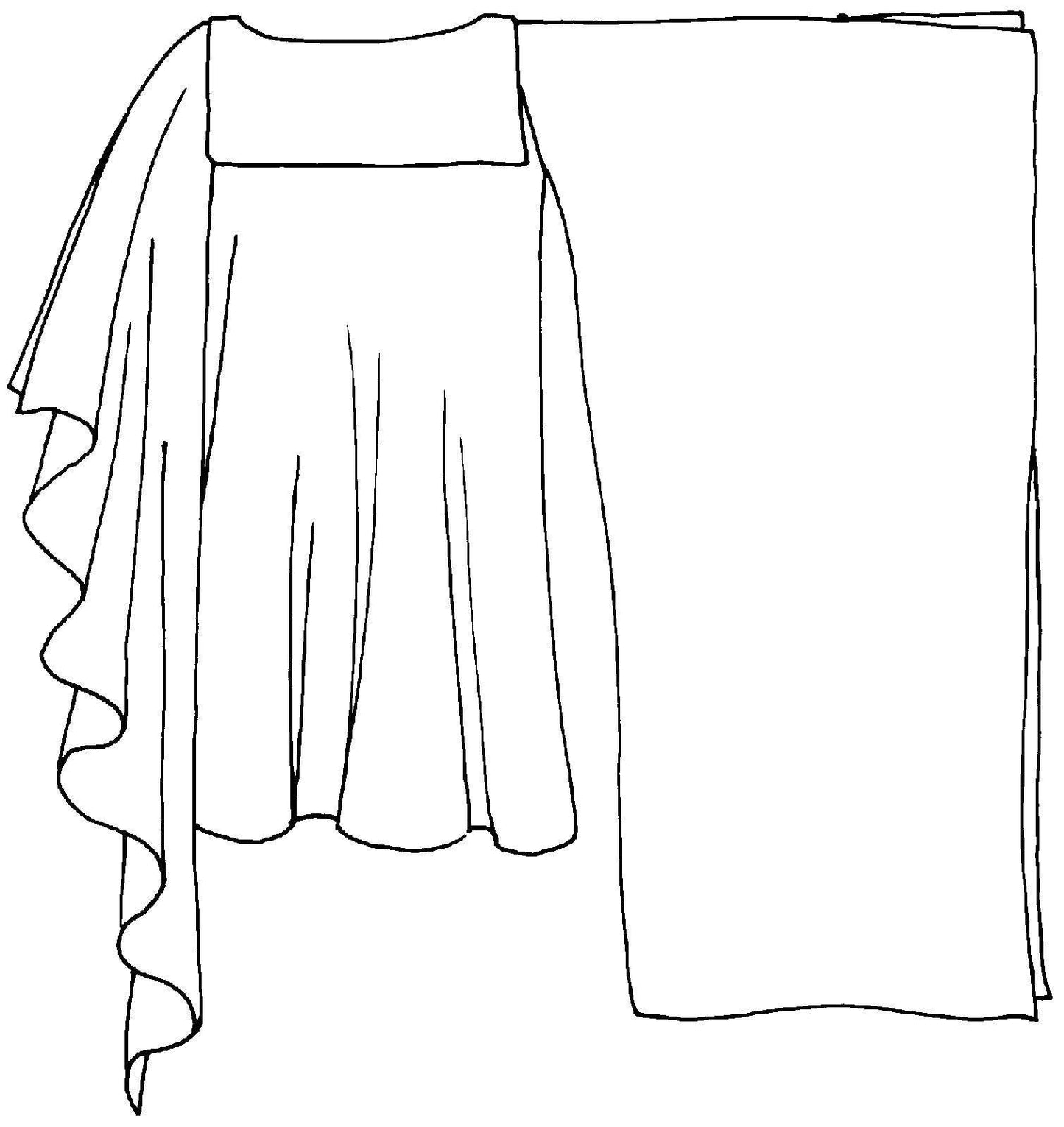 266 Greek Island Dress Sewing Pattern