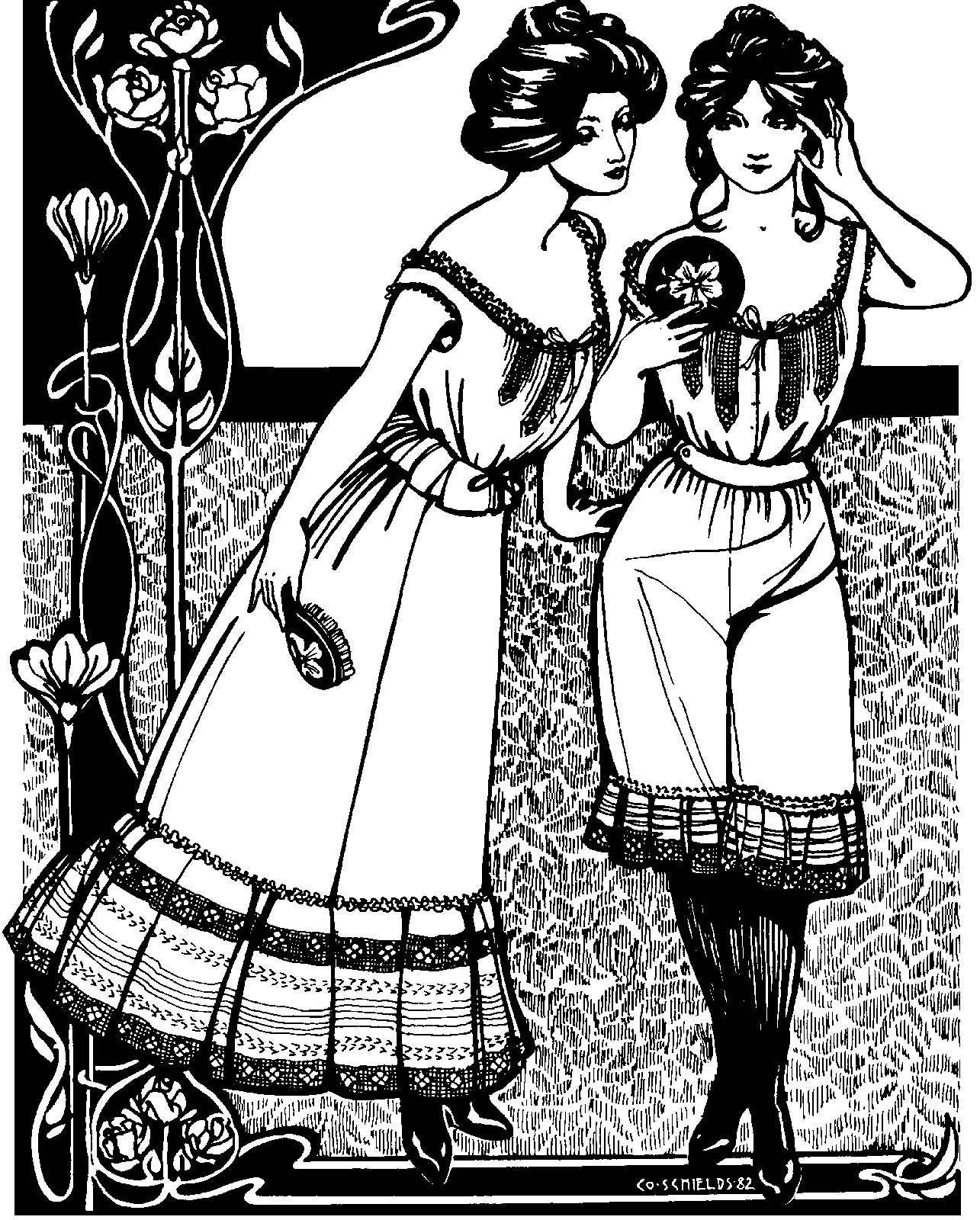 203 Edwardian Underthings - Sewing Pattern