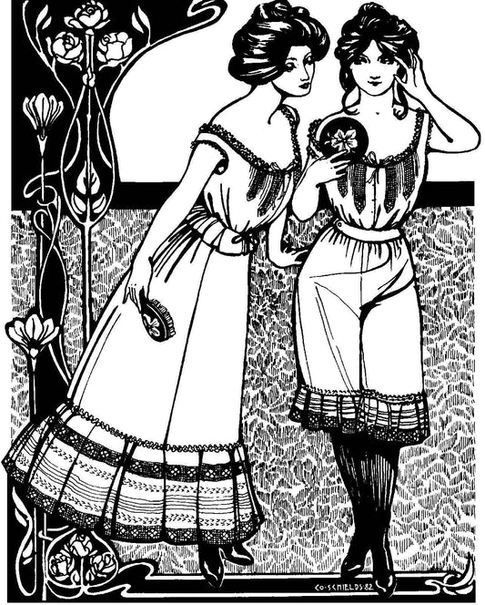 203 Edwardian Underthings - Sewing Pattern