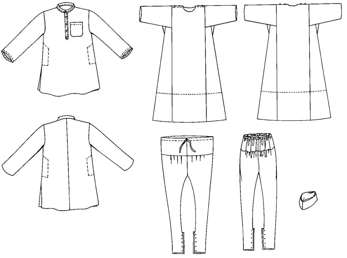135 Jewels of India - Sewing Pattern